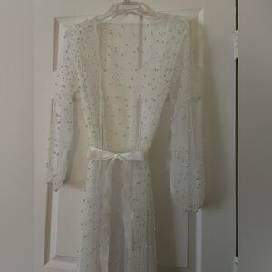 Pearl Bridal Robe